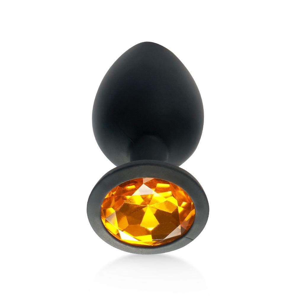 3PCs Silicone Diamond Two Color Switchable Butt Plug