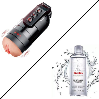 Sexoralab - LETEN 10 Vibrating Masturbation Cup and Pussy Pocket 2 IN 1