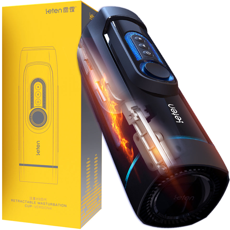 Leten X9-4 Piston High Speed Retractable Male Masturbator