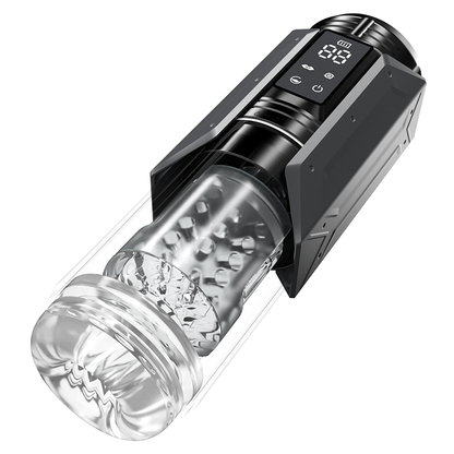 King -100% Waterproof 4 IN 1 Automatic Masturbation Cup for Men