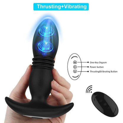 Thrusting Anal Vibrator Prostate Massager