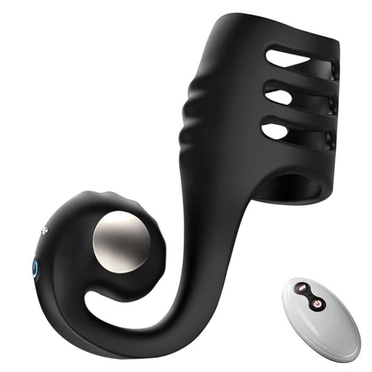 Sexoralab™Dual Motor 10 Modes Multi-Purpose Snail Male Penis Exerciser