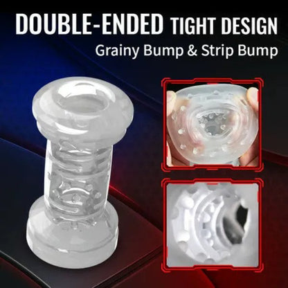 Handheld Automatic 6 Frequency Thrusting Vibration Male Masturbator