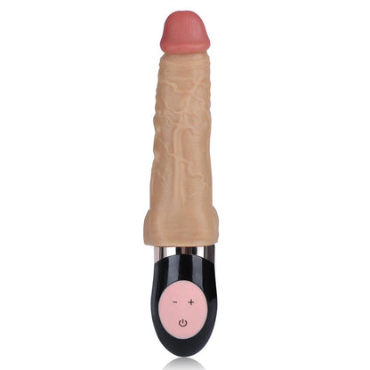 Automatic 7 Vibrating Swing Heating Handheld Realistic Dildo