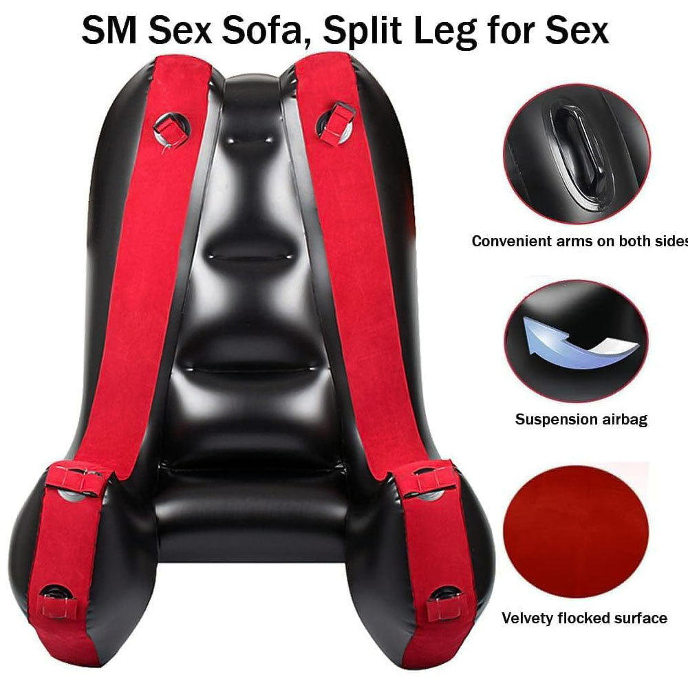 Buyging™ RNPFOR Inflatable Sex Sofa for G-spot Position Aid Sex Pillow for Adult Games