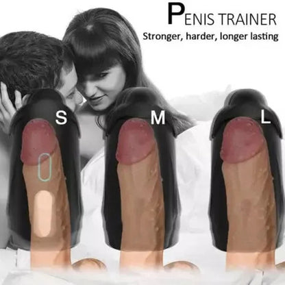 [HOT SALE] 2-Motor Penis Glans Training 10-Vibration Masturbation Cup