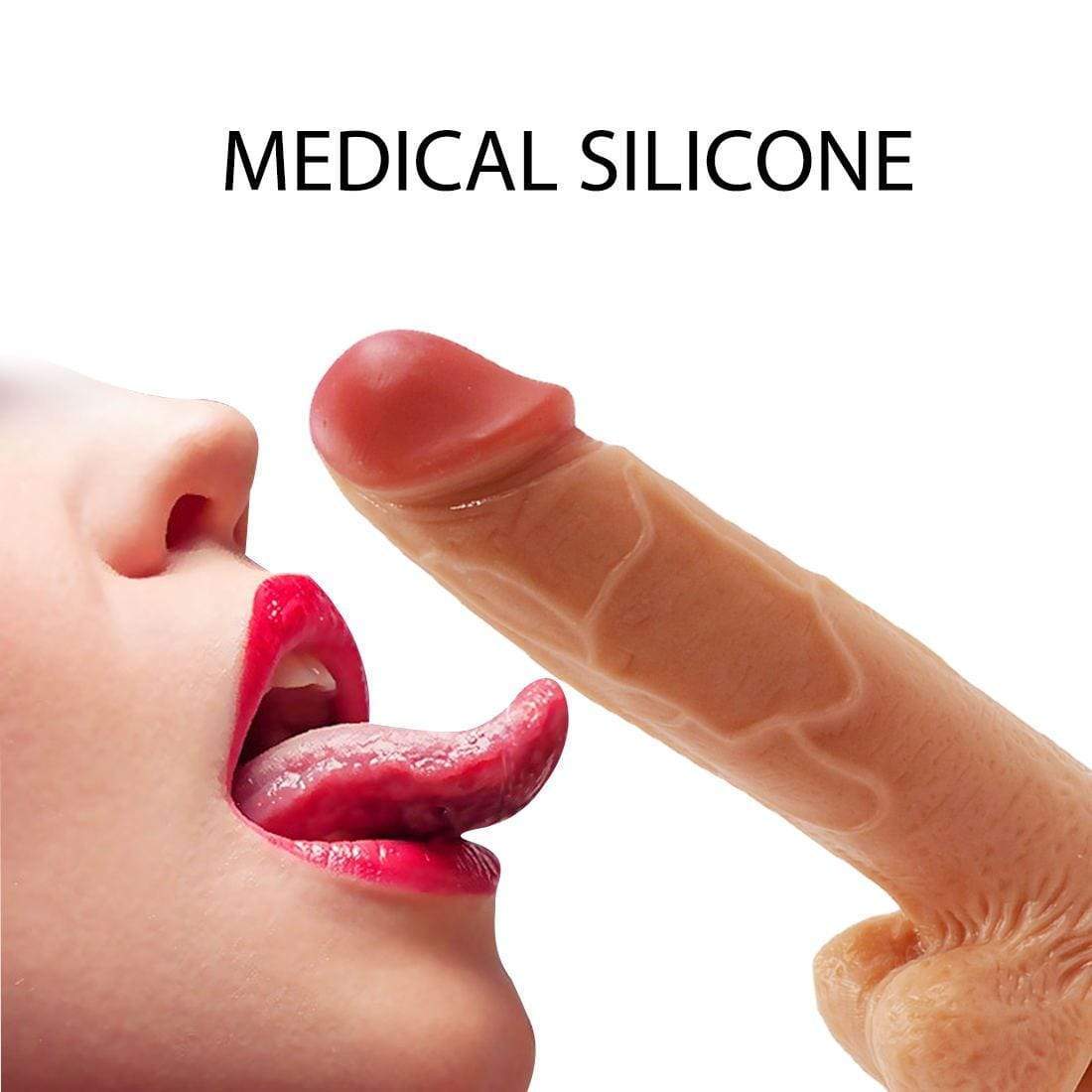 Realistic Flexible 7 inch Dildo