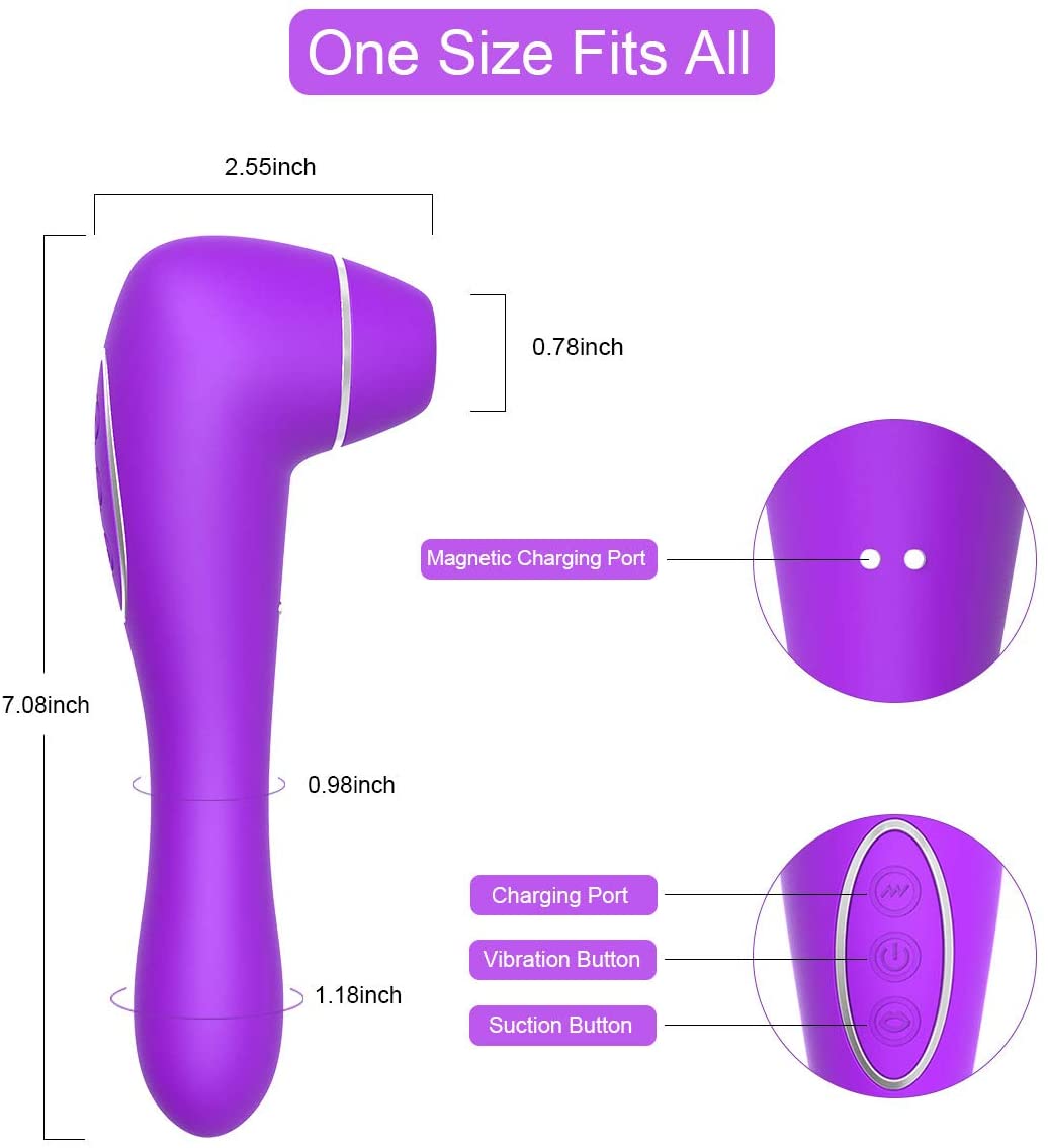 2in1 Sucking Vibrator