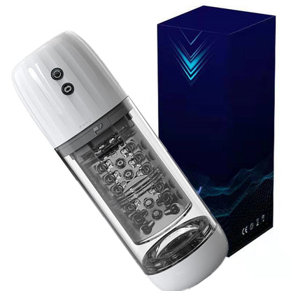 Sucking Spinning Sex Toys Male Masturbation Cup Water Bath Penis Vacuum Pump Electric Masturbation Cup Sex Toys For Men