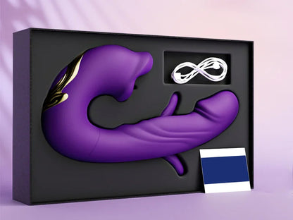 💥New on sale 2025 💞G-Spot Vibrator Female Sex Toy, featuring 7 slapping vibration modes and 5 licking/sucking modes.