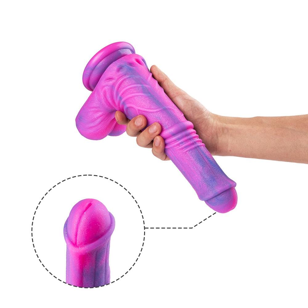 10.6“ Super Filling Flashy Dildo