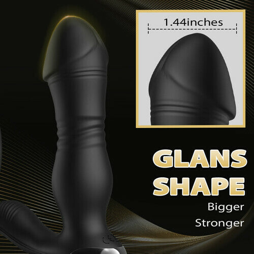 Buyging™ Tiger3 Generation：8-band Telescopic Vibration Remote Control Prostate Massager