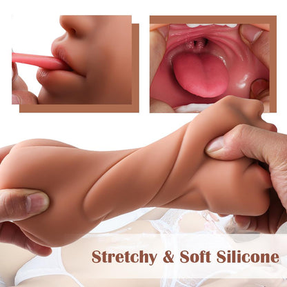 Sexoralab™ Face Designed Pocket Pussy | Realistic Masturbator
