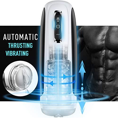 10 Powerful Telescoping&Rotating Automatic Masturbation Cup