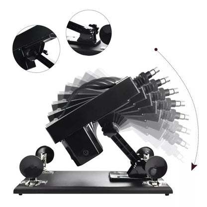 Buyging™ Automatic Sex Machine Gun with Standard Dildo and Extension Tube