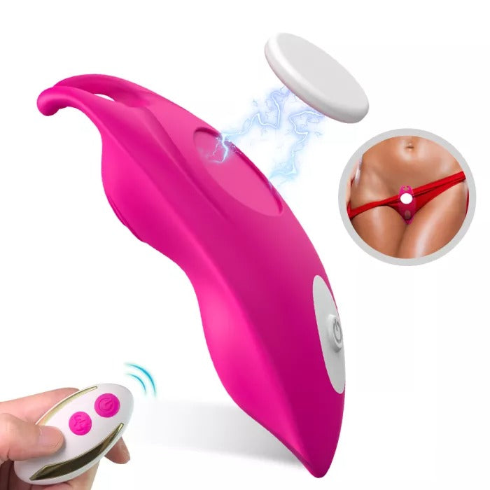 Magnetic remote control interactive vibrator