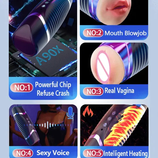 🎁2025 New Product 😍-4 in 1 male masturbation cup