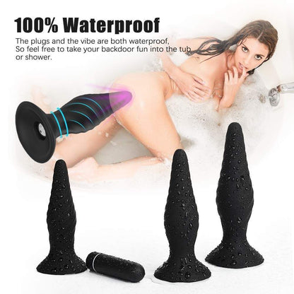3PCs Vibrating Anal Trainer Set