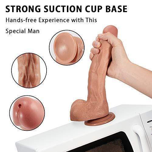 9.5 Squirting G-spot Ejaculating Dildo with strong suction cup