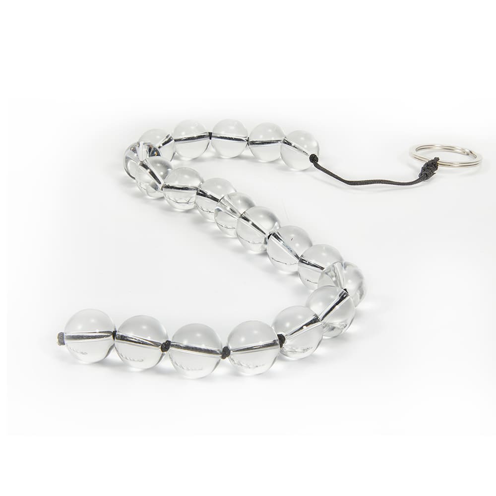 Crystal Glass Transparent Anal Plug Beads
