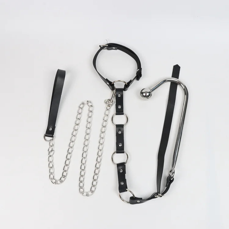 SM Metal Anal Hook Traction Aid Bundle Set