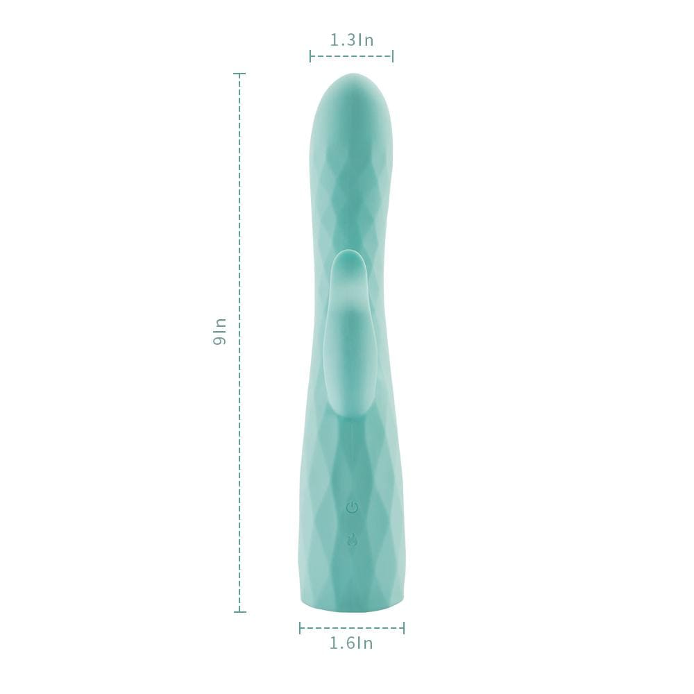 7 Vibrating Squirming G-spot Clit Rabbit Vibrator