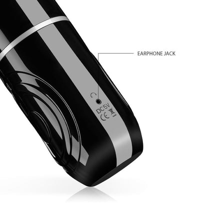 7 Telescoping 7 Spinning Effortless Fun Masturbation Cup with Suction Base