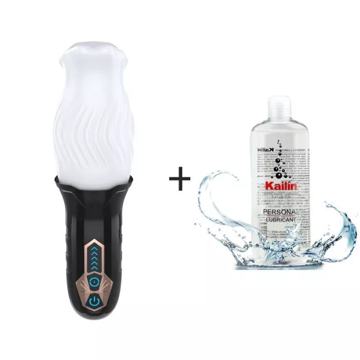 Sexoralab 360° Automatic Bare Sleeve 10 Vibrations 5 Modes Rotation Oral Sex Masturbator