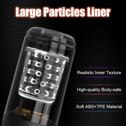 Automatic Thrusting Rotating Male Masturbator Cup With Sucker