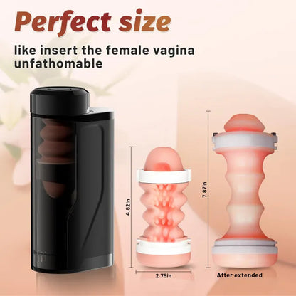 Sexoralab™ Automatic Adult Pussy Stroker Toy with 10 Thrusting Modes