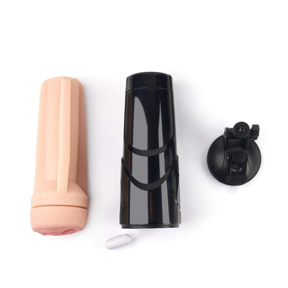 Hands-Free Pussy Sex 10 Vibrating Masturbation Cup
