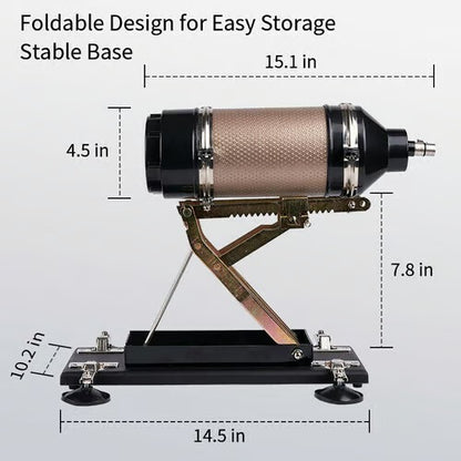 Buyging™ Iron Titan 400 Strokes/Mins 5 IN 1 Accessories Dildo Sex Masturbation Machine