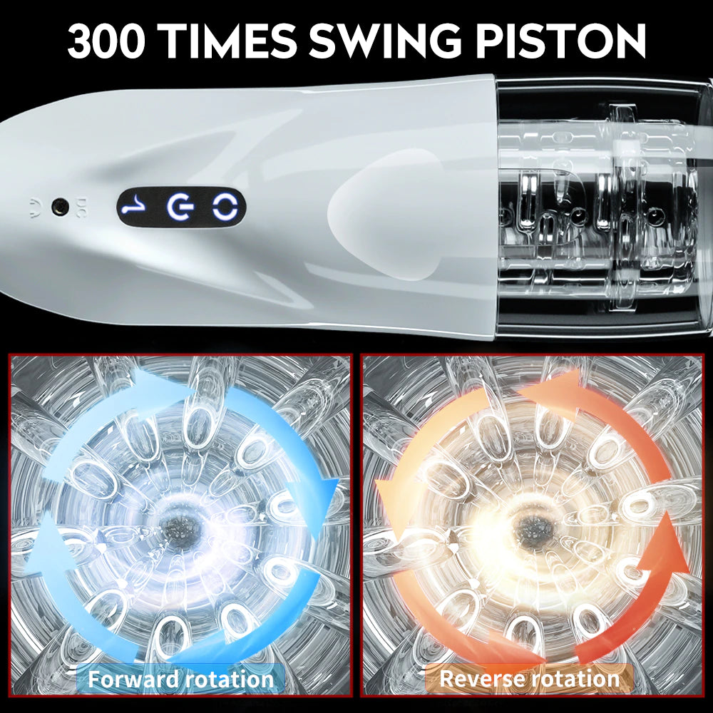 Automatic Telescopic Rotation Male Masturbator 10 adjustable Modes pussy adult Masturbator Cup Electric Climax Sex Toy for Men