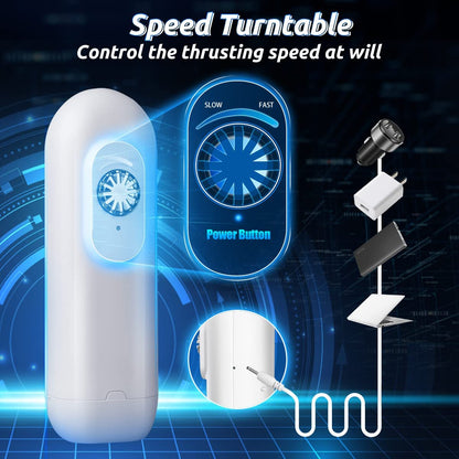 Sea King Automatic high frequency silent masturbator