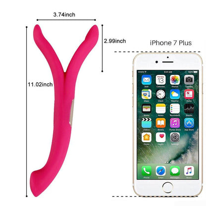 LEVETT Y Shape Dildo Vibrators Sex Toy for Couples Women G Spot Clitoris Stimulate Adult Erotic Masturbator vibromasseur femme