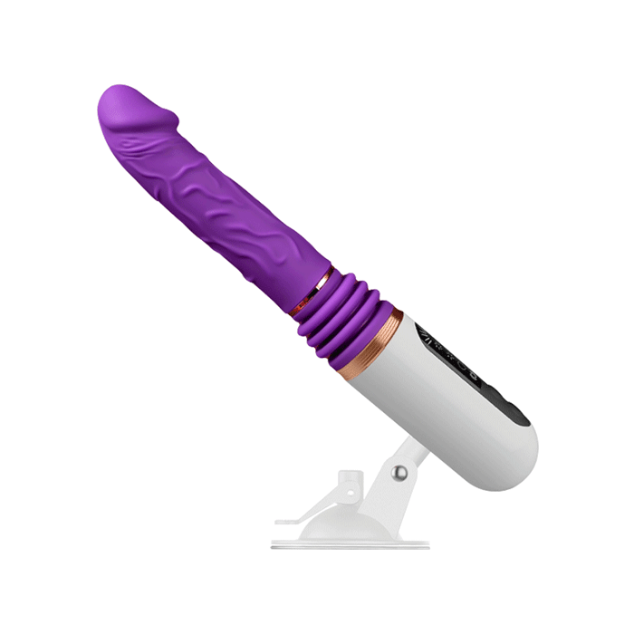 Buyging™ 5 Thrusting 8 Vibrating Flexible Bending Dildo