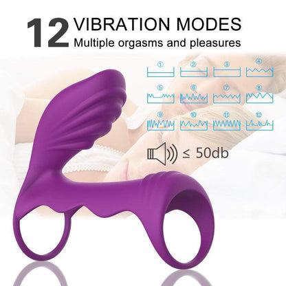 Vibrating penis Ring Sex Toy for Couples