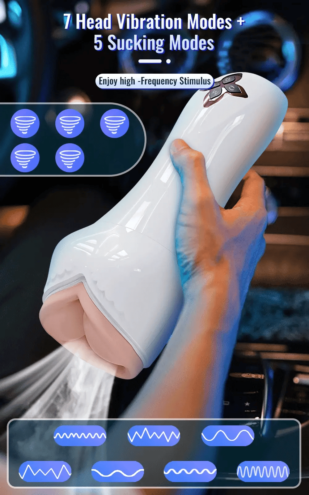 Joy-X blowboom-Auto-Retracting Stress-Relief Cup