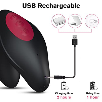 Buyging™ Couple Sex toy Remote Control 10 Vibrating Inflatable Anal Vibrator