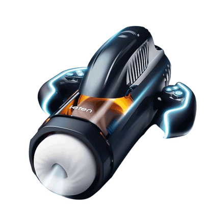 High-end Stroker 10 Sucking Thrusting 5 Speeds Heating Masturbator
