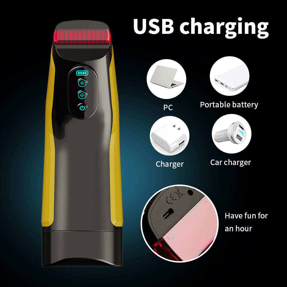 Male Adult Sex Products Intelligent Sucking Aircraft Cup Automatic Heating Men's Masturbation Automatic Aircraft Cup