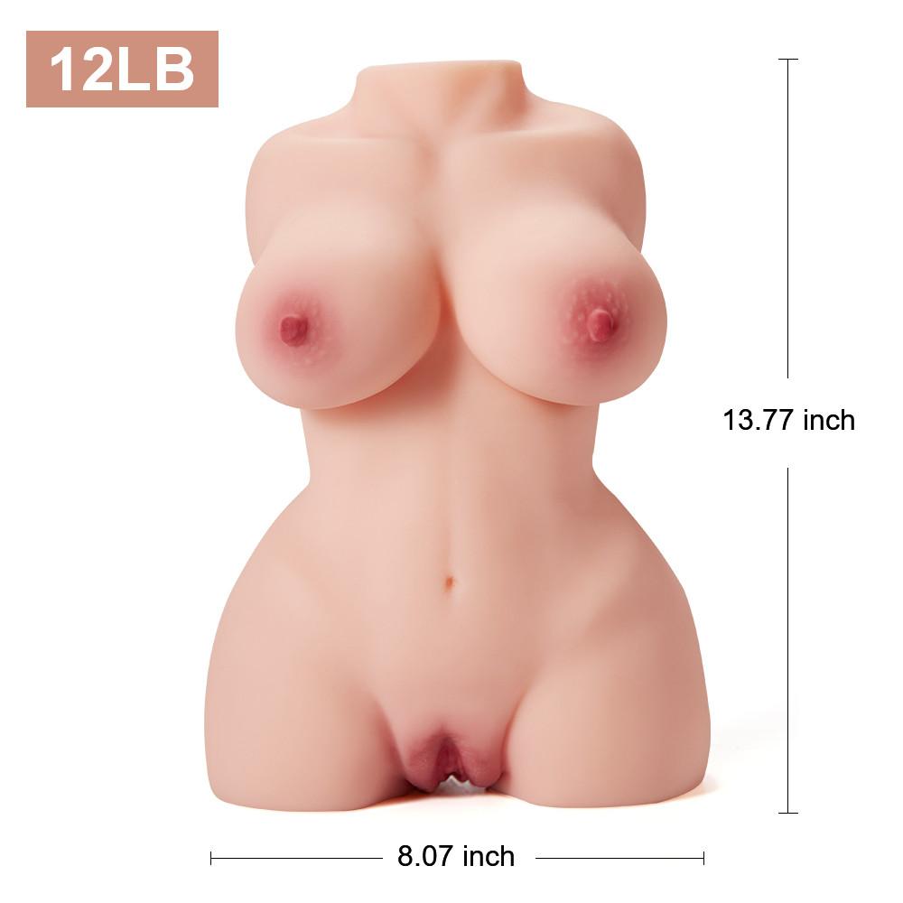 Anikka 13.7'' 3D Male Masturbator Doll With Torso