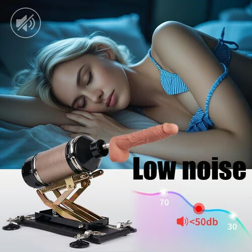 Buyging™ Iron Titan 400 Strokes/Mins 5 IN 1 Accessories Dildo Sex Masturbation Machine