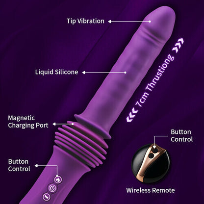 Buyging™ Powerful Heating Thrusting Vibrating 3IN1 Sex Machine