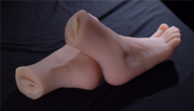 Realistic Silicone Feet with Vaginas
