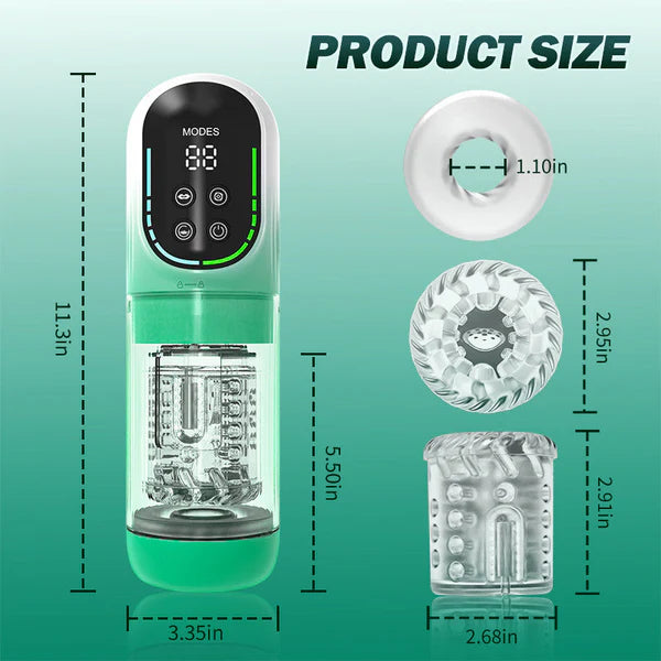 😍 5 in 1 Function Automatic Male Masturbator & Suction Penis Pump 🎁