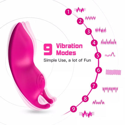 Magnetic remote control interactive vibrator