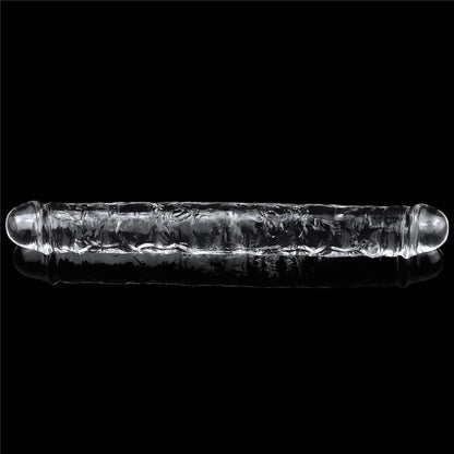12 Inch Transparent Big Double Head Dildo