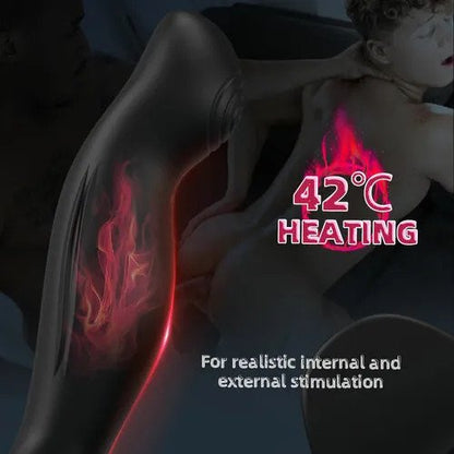Sexoralab-NOAH 10 Vibrating Heating Ergonomic Prostate Massager