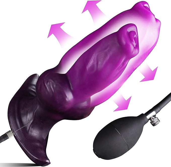 Sexoralab™Monster Inflatable Anal Plug, adjustable size on demand